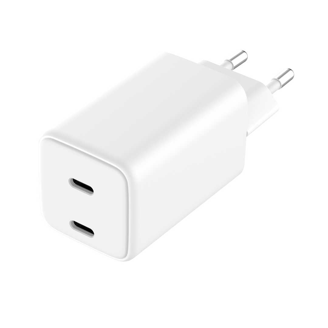 OLOS VERKKOVIRTALATURI PD/PPS 2XUSB-C GAN 65W