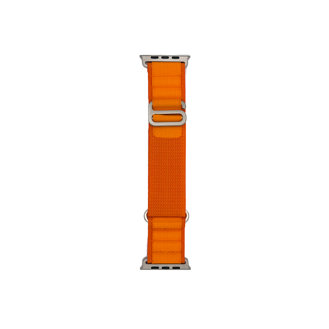 Apple Watch rannekke carbine - Nailon, oranssi