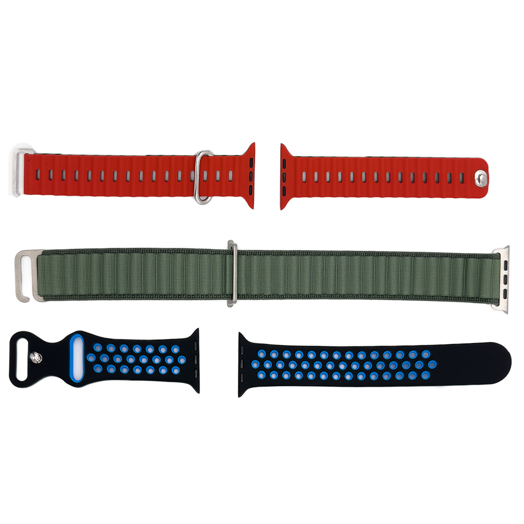 Apple Watch rannekkeet - 3 pack / 38/40/41 mm