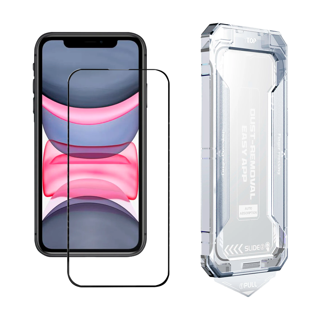 iPhone 11 Pro Max panssarilasi Riite - Asennuskehikolla, Kirkas