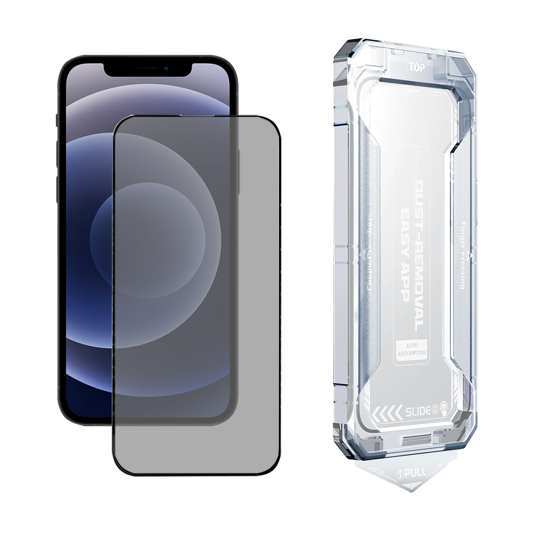 Apple iPhone Riite Panssarilasi - Asennuskehikolla, Privacy