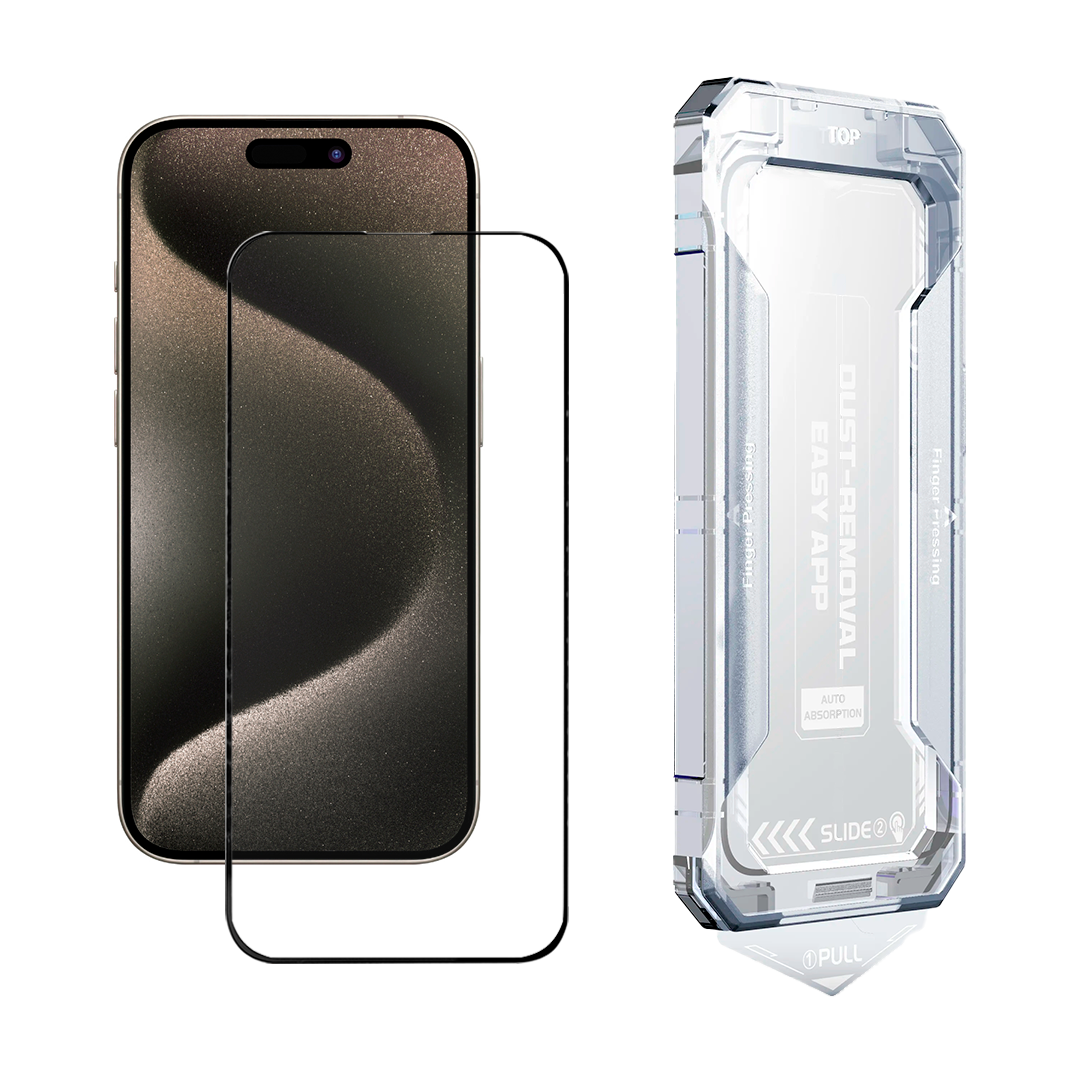 Apple iPhone Riite Panssarilasi - Asennuskehikolla, Kirkas