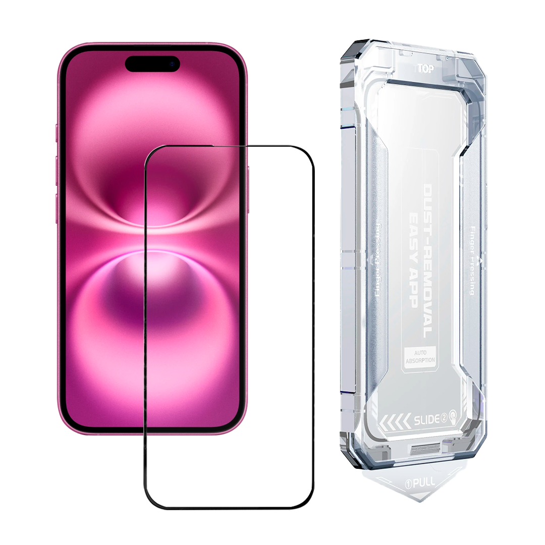 Apple iPhone Riite Panssarilasi - Asennuskehikolla, Kirkas