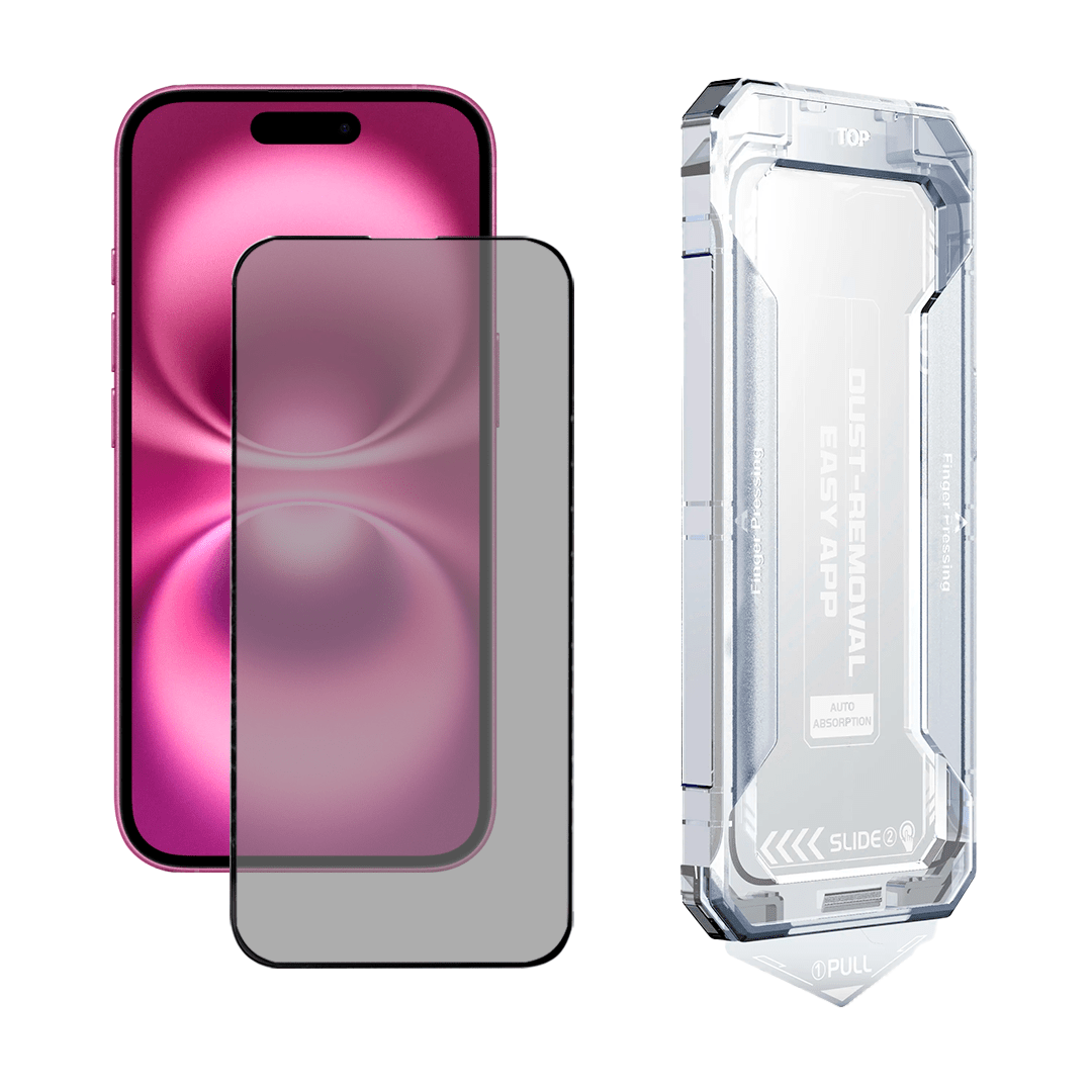 iPhone 16 Plus panssarilasi Riite - Asennuskehikolla, Privacy – Riite | Asennuskehikko_Privacy