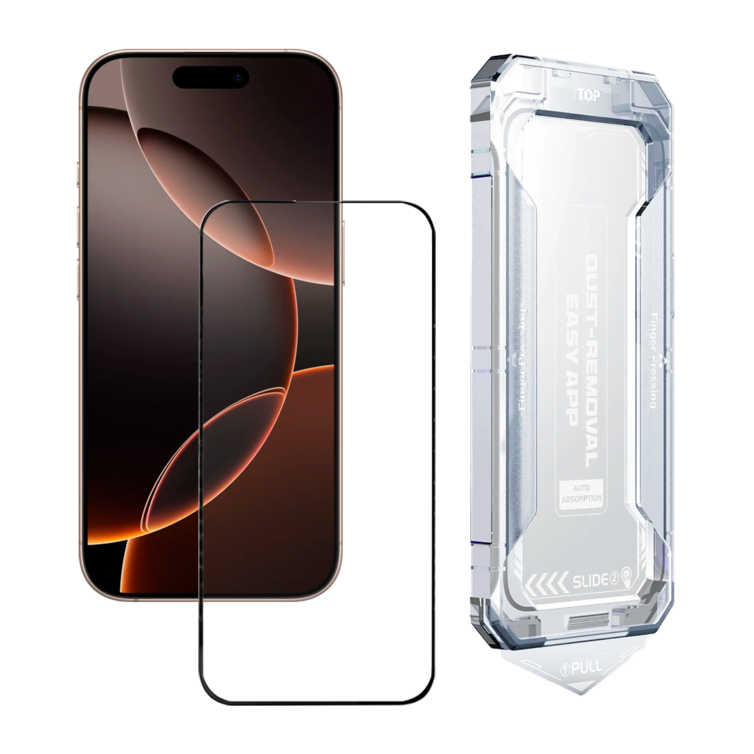 Apple iPhone Riite Panssarilasi - Asennuskehikolla, Kirkas