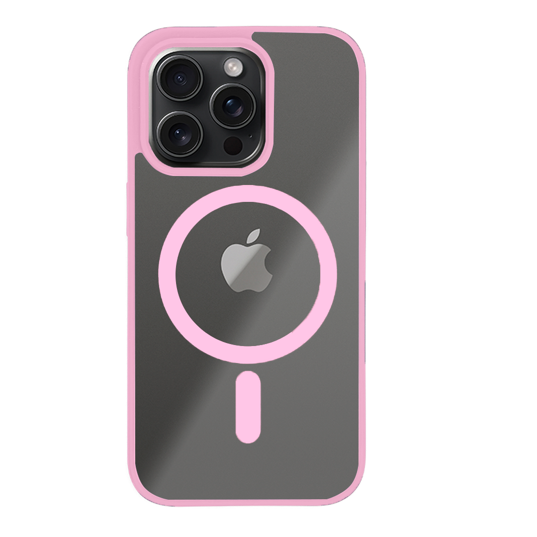 Apple iPhone värikäs suojakuori kirkas tausta, MagSafe