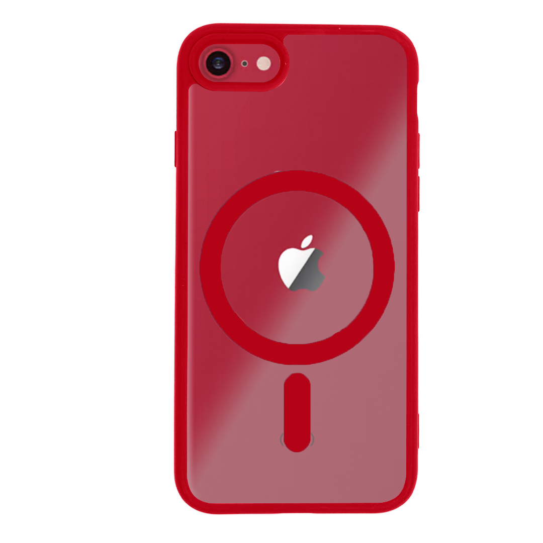 Apple iPhone värikäs suojakuori kirkas tausta, MagSafe