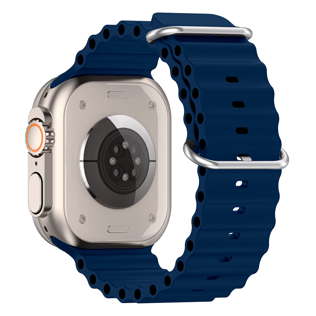 Apple Watch silikoniranneke Ocean - Tummansininen