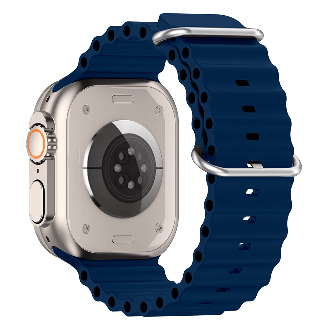 Apple Watch silikoniranneke Ocean - Tummansininen – Riite | Apple Watch Ranneke