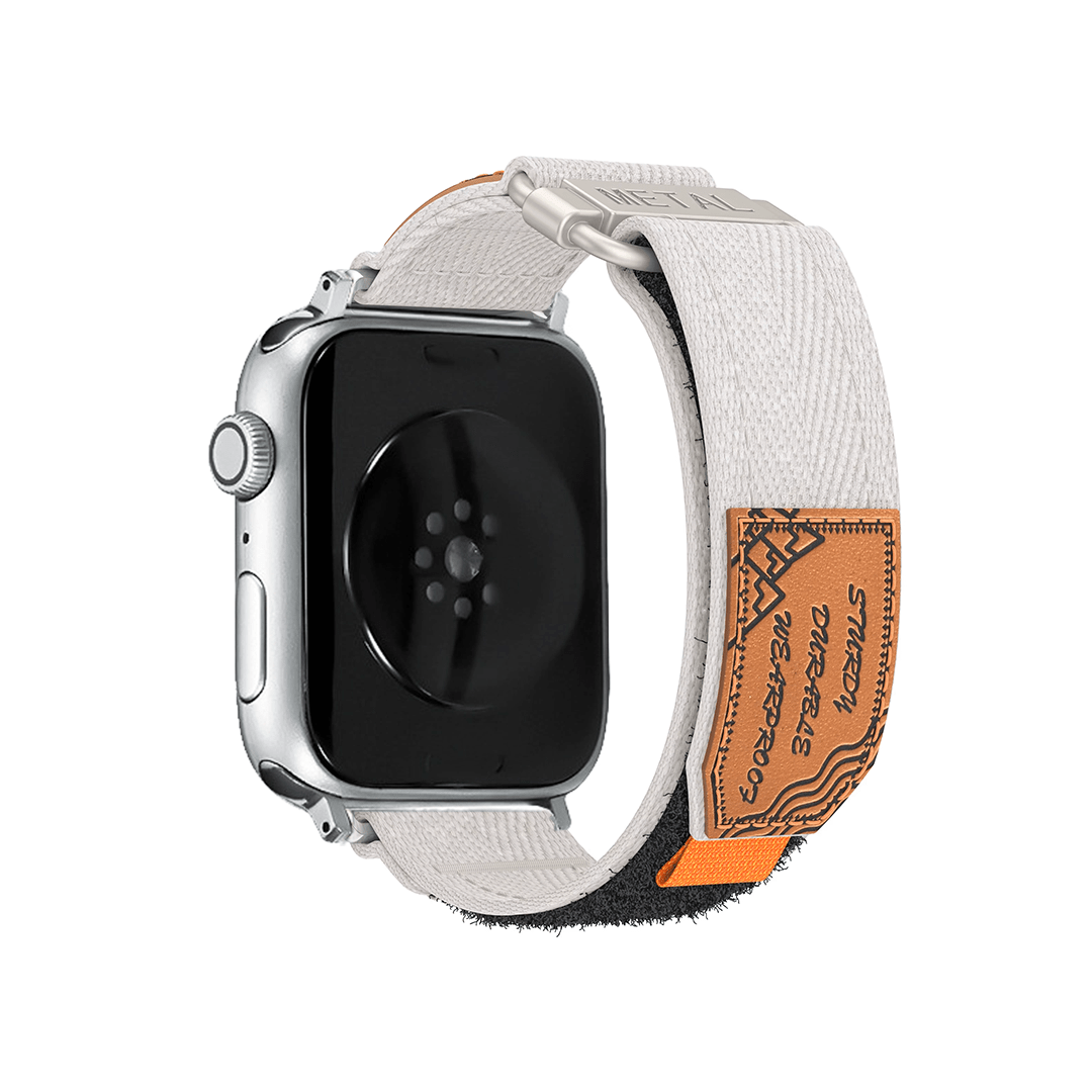 Apple Watch tekstiilirannekke Expedition - Valkoinen – Riite | Apple Watch Ranneke