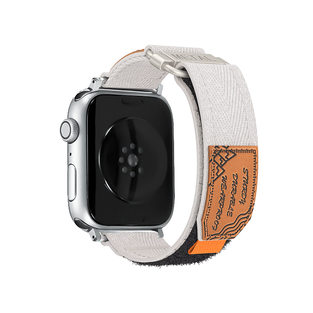 Apple Watch tekstiilirannekke Expedition - Valkoinen