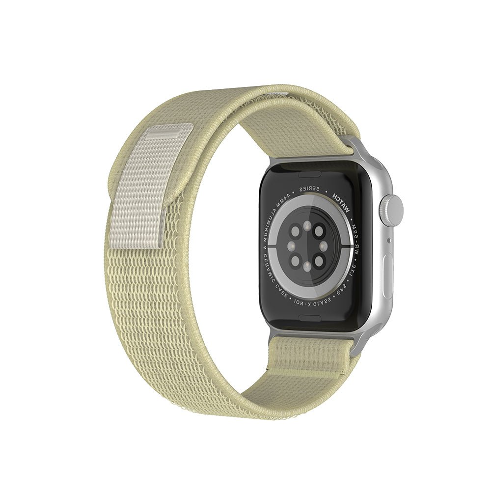 Apple Watch tekstiiliranneke Trail - Luonnonvalkoinen – Riite | Apple Watch Ranneke