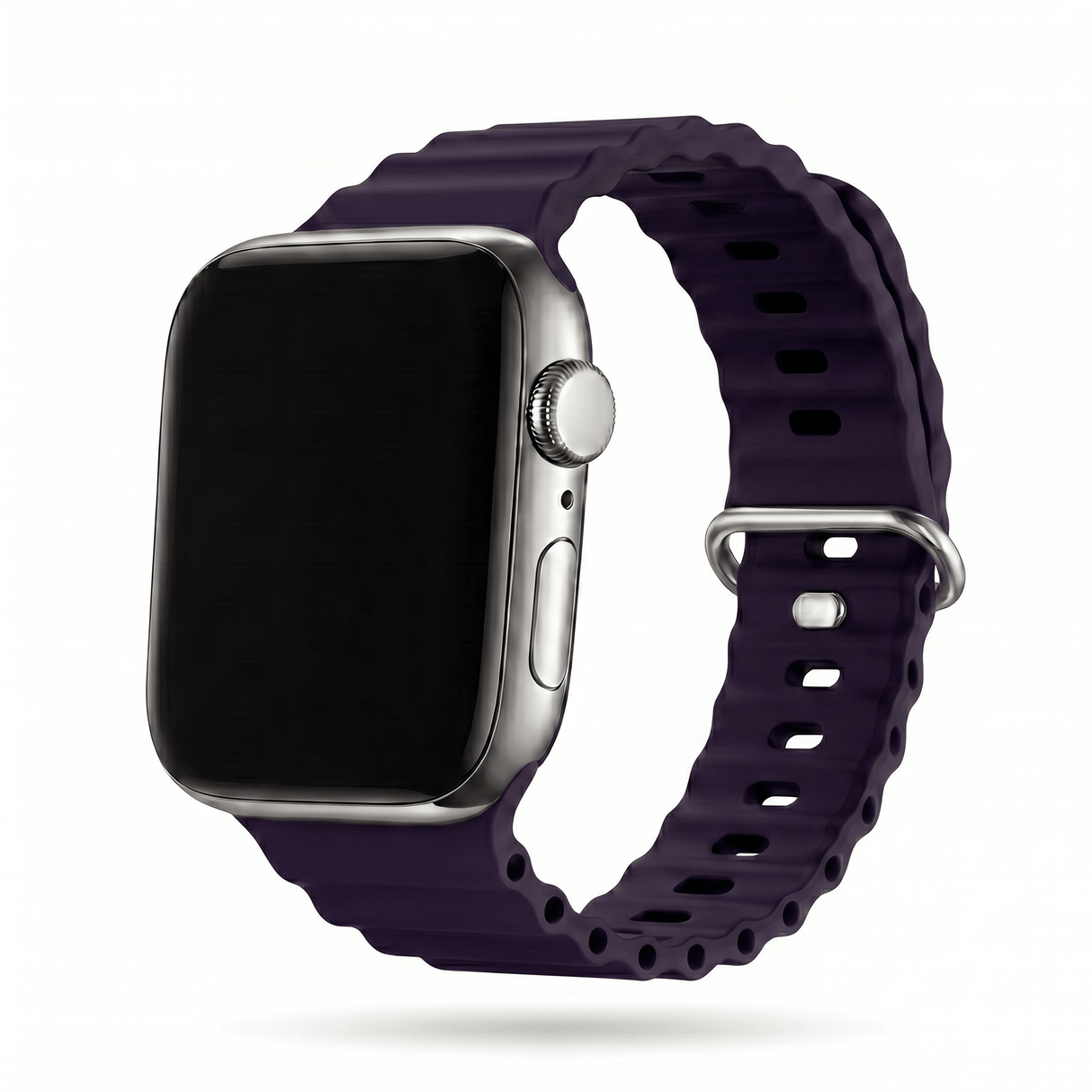Apple Watch Ocean silikoniranneke - Tumma purppura – Riite | Apple Watch Ranneke