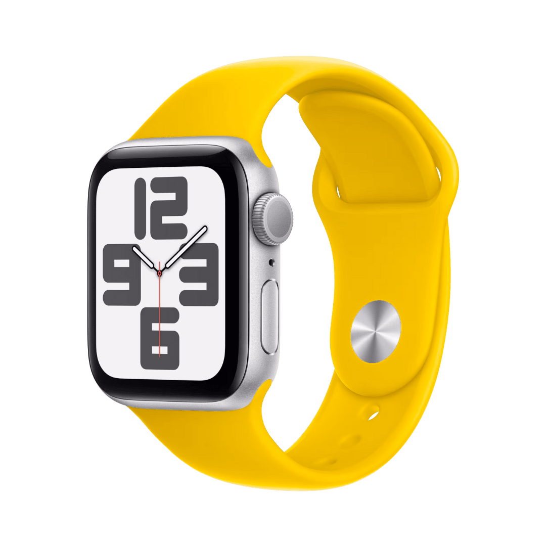Apple Watch silikoniranneke - Keltainen – Riite | Apple Watch Ranneke