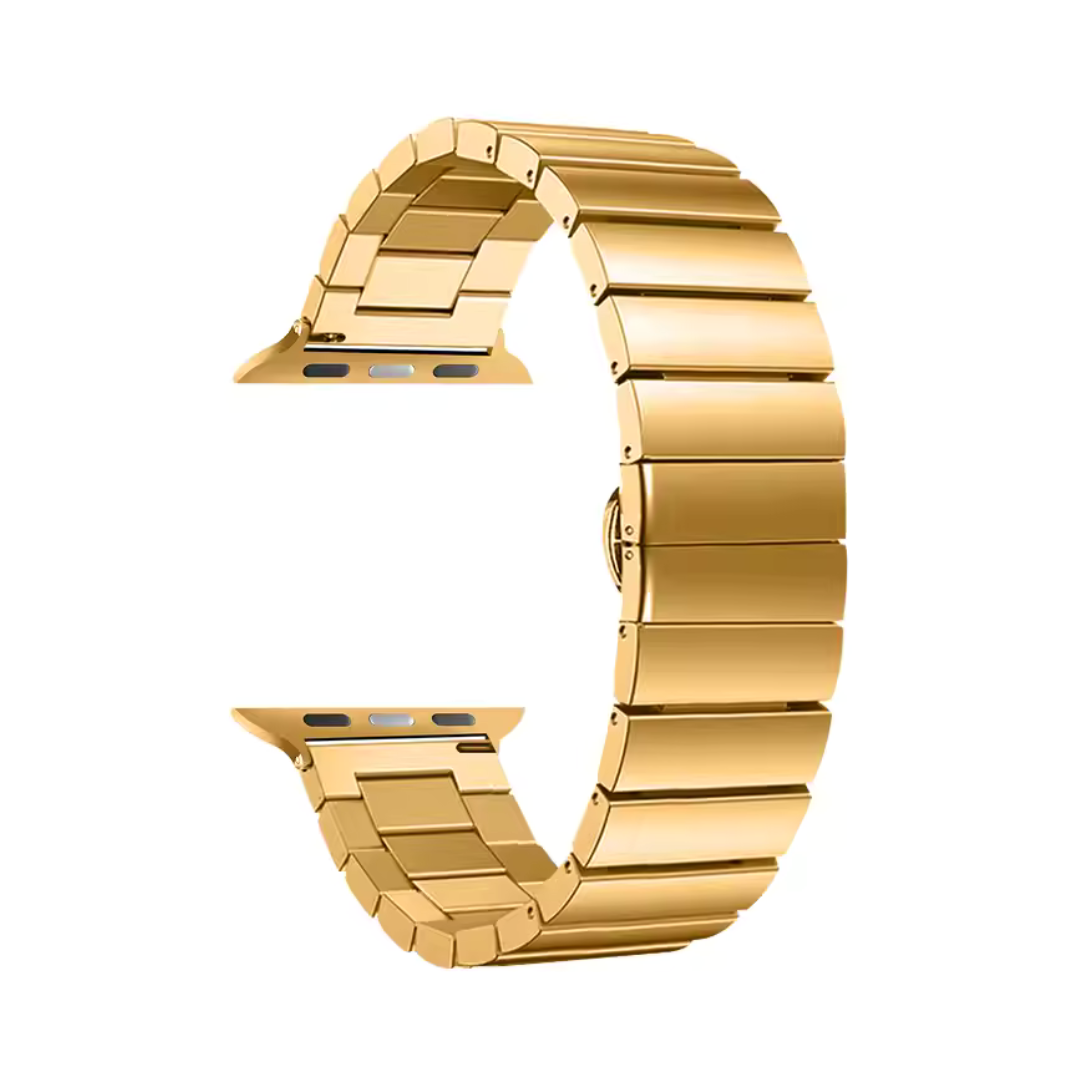 Apple Watch metalliranneke - Kulta