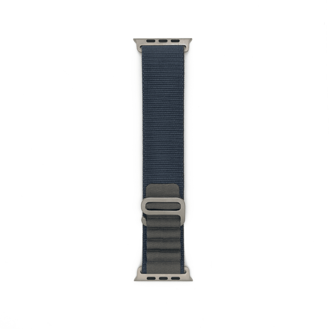 Apple Watch rannekke Alpine loop - Sini / harmaa – Riite | Apple Watch Ranneke