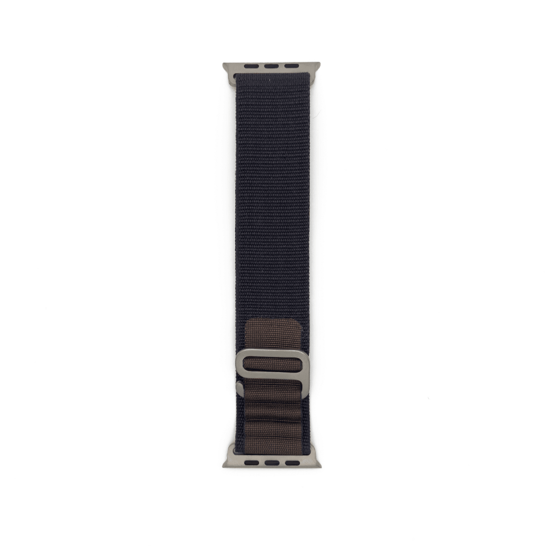 Apple Watch rannekke Alpine loop - Sini / ruskea – Riite | Apple Watch Ranneke