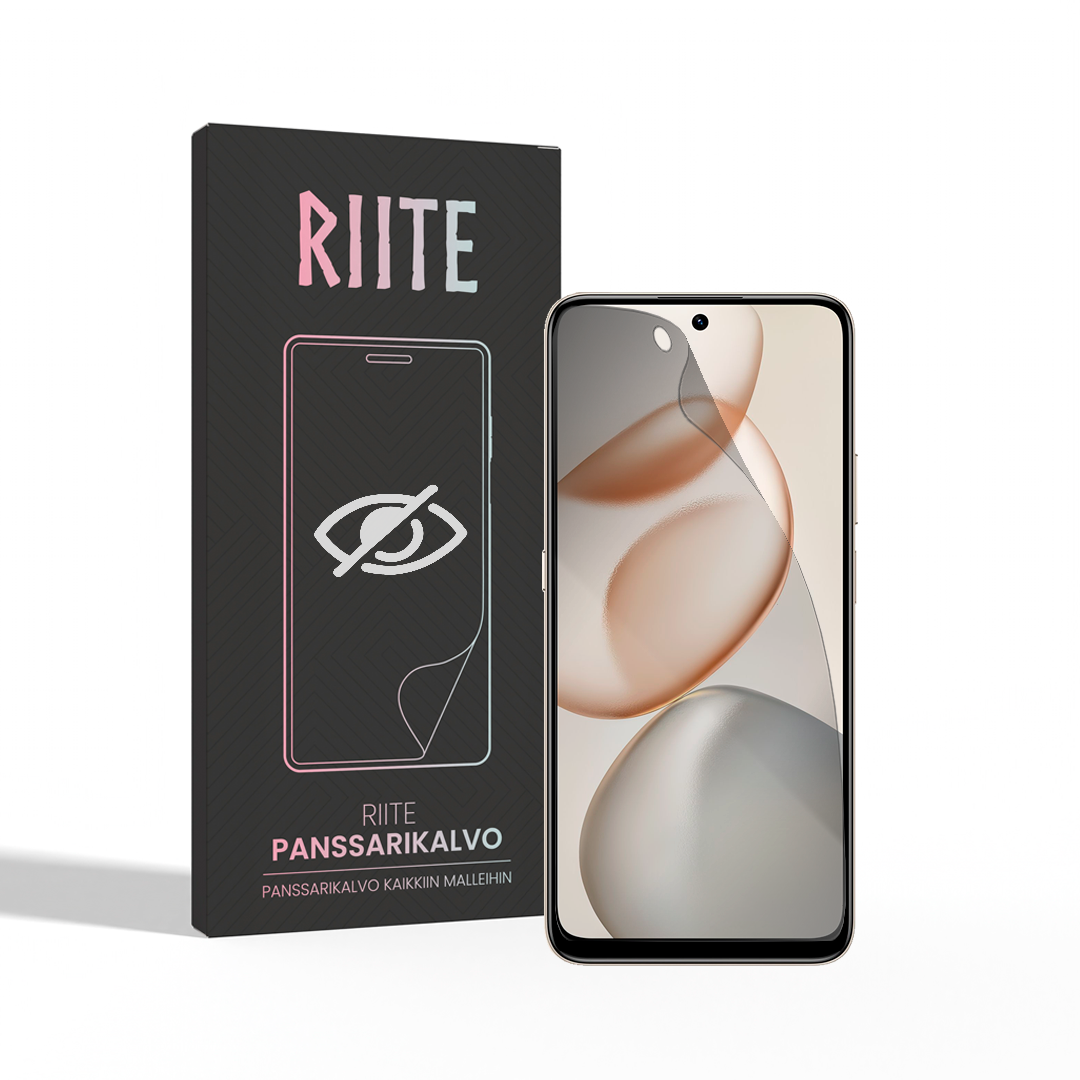 Honor 400 privacy suojakalvo – sivunäkymäsuoja ~20°, ohut ja case-friendly. Riite.
