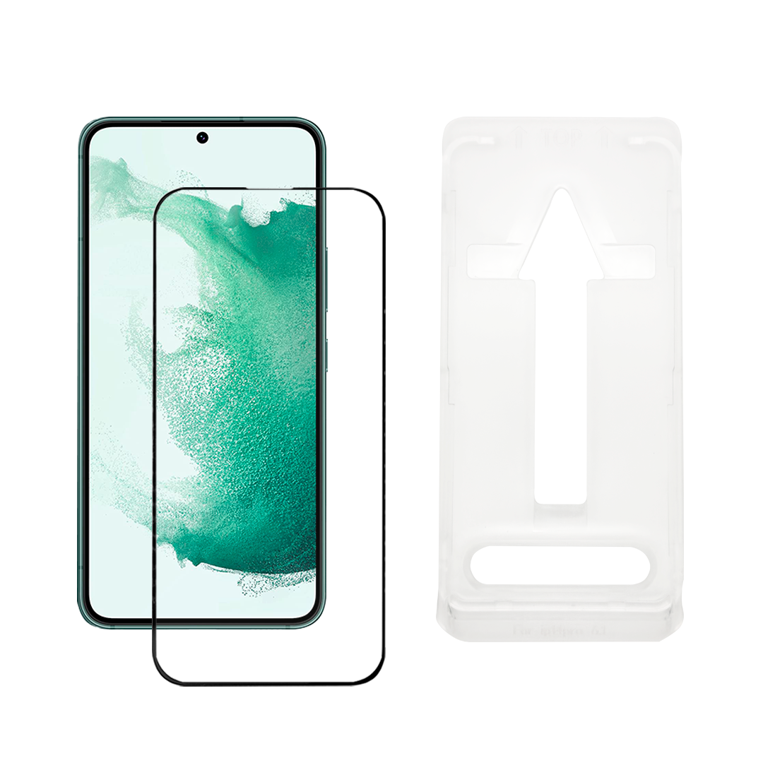 Samsung Galaxy S22 5G Panssarilasi Asennuskehikolla - Kirkas