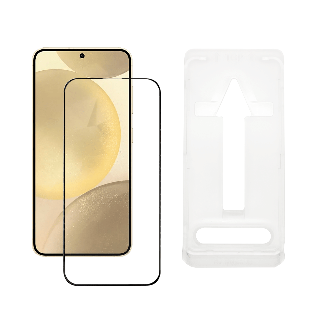 Samsung Galaxy S24 5G Panssarilasi Asennuskehikolla - Kirkas – ESD |