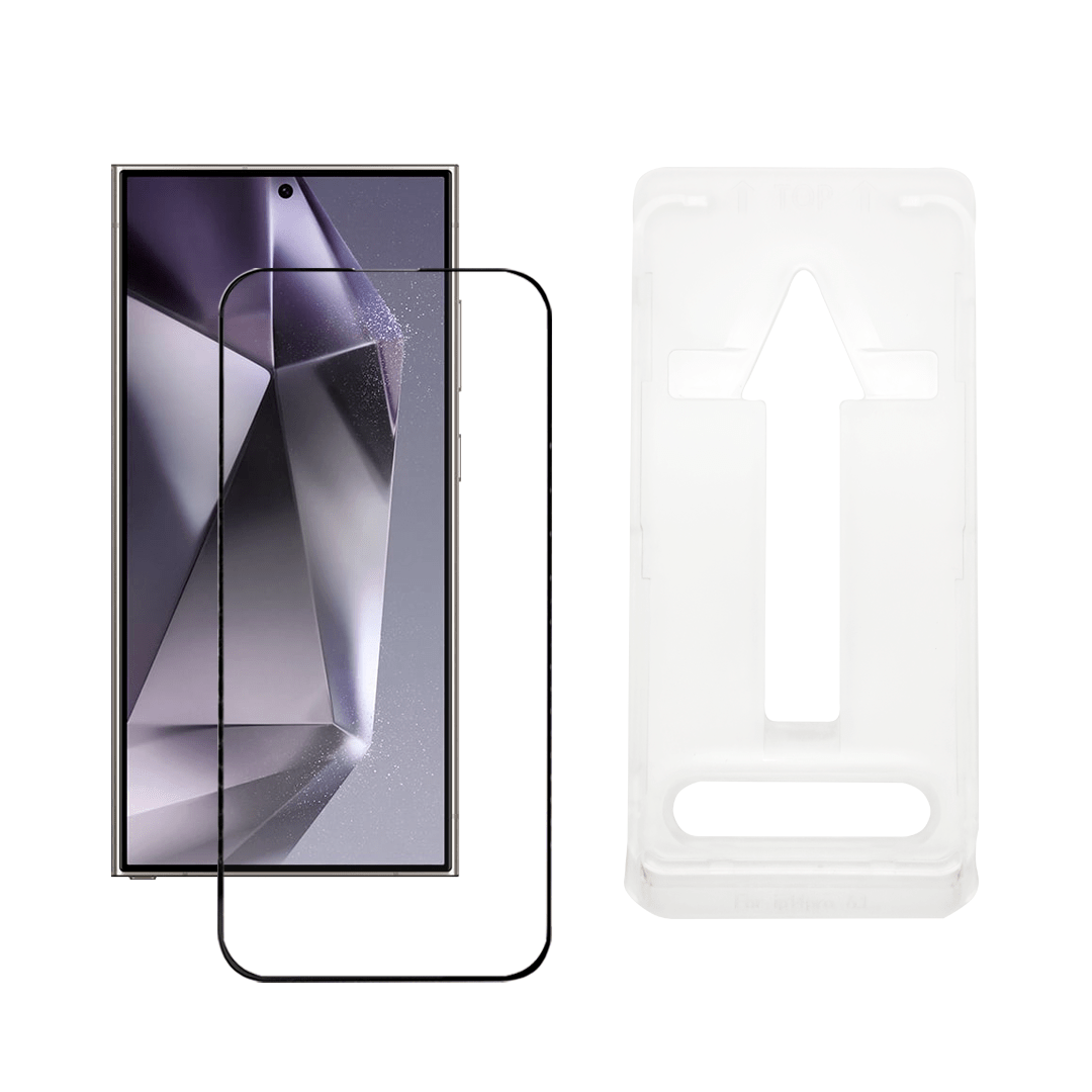 Samsung Galaxy S24 Ultra 5G Panssarilasi Asennuskehikolla - Kirkas – ESD |