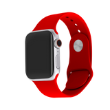 Apple Watch silikoniranneke - Punainen