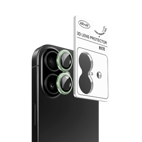 iPhone 15 Riite panssarilasi kameralle - Vihreä, Linssinsuoja / Asennuskehikolla – Riite | takakamera - linssinsuoja