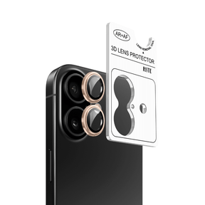 iPhone 16 Pro Max Riite panssarilasi kameralle - Ruskea, Linssinsuoja / Asennuskehikolla – Riite | takakamera - linssinsuoja