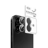 iPhone 18 sarjan Riite panssarilasi kameralle - Hopea, Linssinsuoja / Asennuskehikolla – Riite | takakamera - linssinsuoja