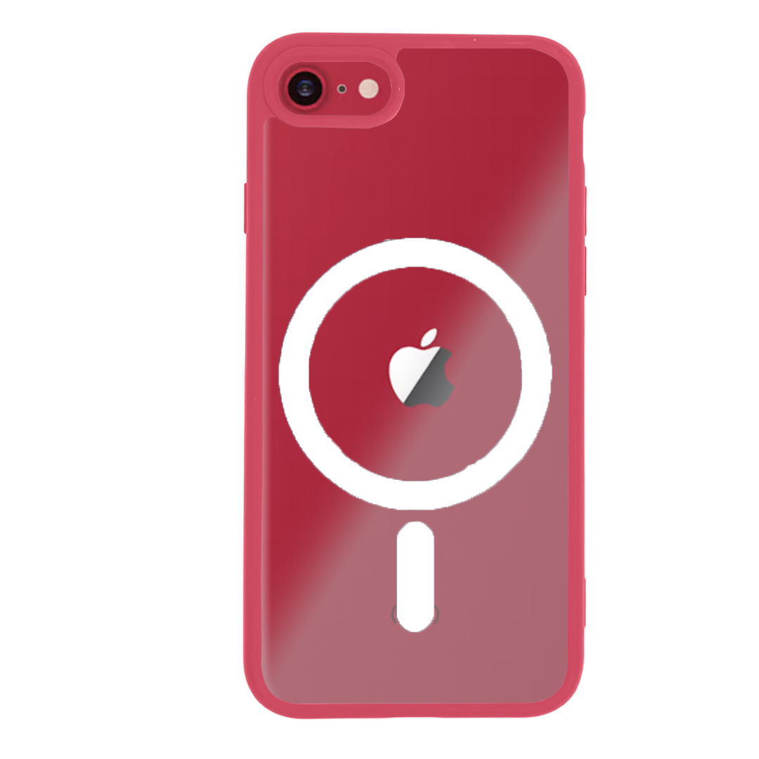 Apple iPhone värikäs suojakuori kirkas tausta, MagSafe