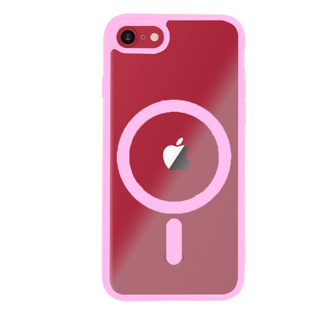 Apple iPhone värikäs suojakuori kirkas tausta, MagSafe