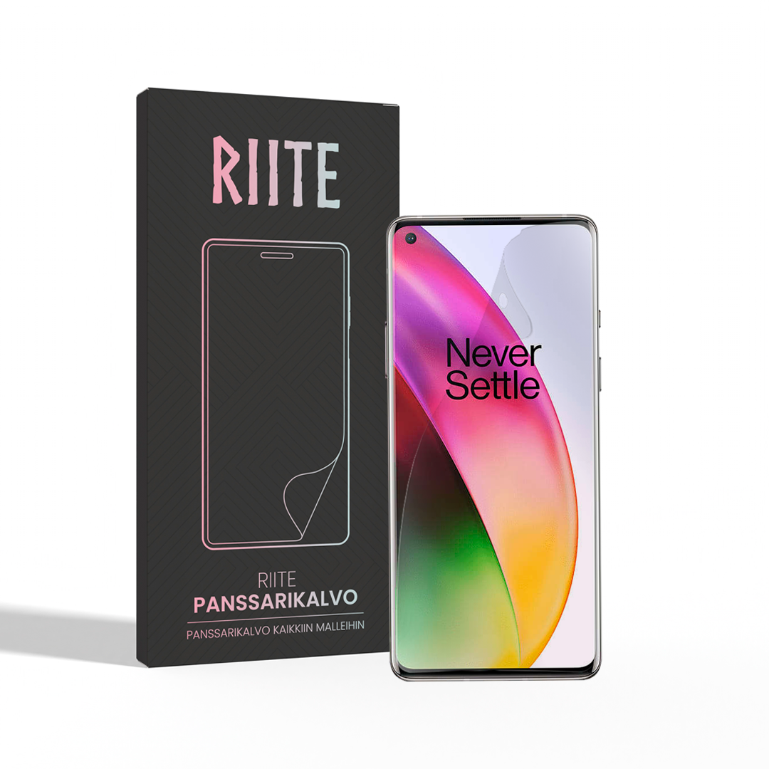 OnePlus 8 Riite Panssarikalvo Hydrogel - Kirkas