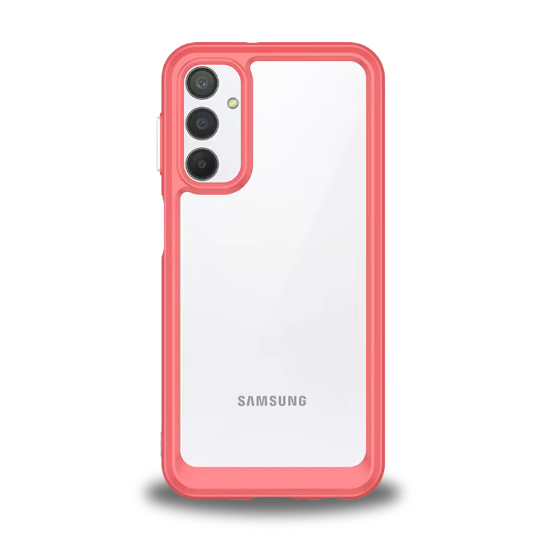 Samsung Galaxy A35 5G värikäs suojakuori, kirkas tausta