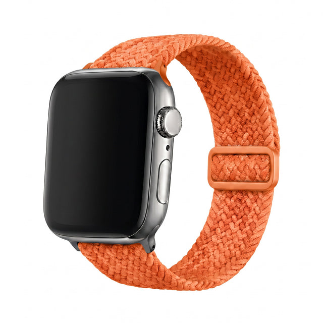 Apple Watch Braided oranssi tekstiiliranneke hero kuva
