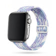 Apple Watch Braided pastelli laventeli sininen valkoinen tekstiiliranneke hero kuva
