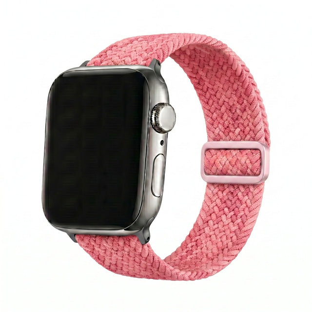 Apple Watch Braided pinkki tekstiiliranneke hero kuva
