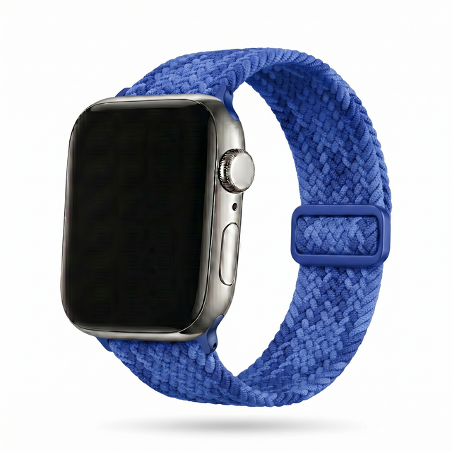 Apple Watch Braided sininen tekstiiliranneke hero kuva
