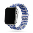 Apple Watch Braided valkoinen sininen tekstiiliranneke hero kuva
