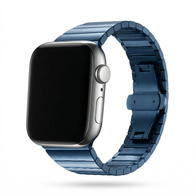 Apple Watch metalliranneke - Sininen – Riite | Apple Watch Ranneke