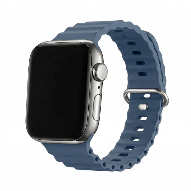 Apple Watch Ocean silikoniranneke - Baby blue – Riite | Apple Watch Ranneke