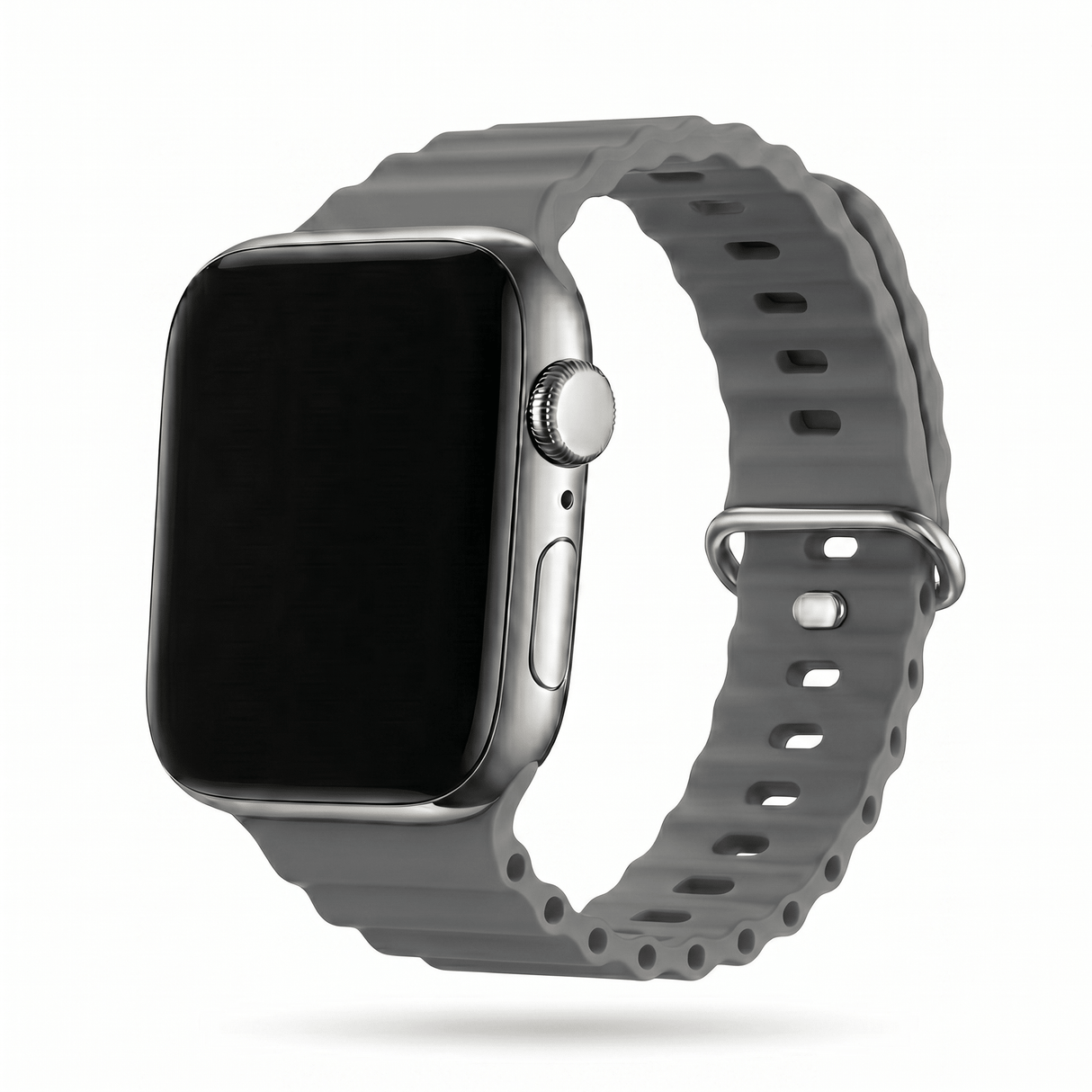 Apple Watch Ocean silikoniranneke - Harmaa – Riite | Apple Watch Ranneke