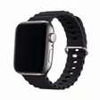 Apple Watch Ocean silikoniranneke - Musta – Riite | Apple Watch Ranneke
