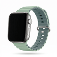 Apple Watch Ocean silikoniranneke - Pastellinvihreä/Pastellinsininen – Riite | Apple Watch Ranneke