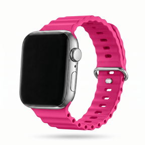 Apple Watch Ocean silikoniranneke - Pinkki – Riite | Apple Watch Ranneke