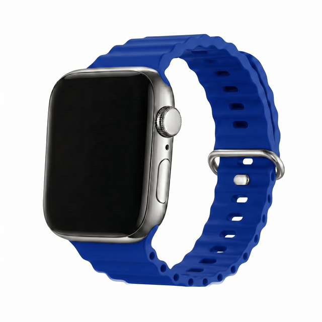 Apple Watch Ocean silikoniranneke - Sininen – Riite | Apple Watch Ranneke