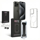 iPhone Essentials - Privacy panssarilasi, kameransuoja & MagSafe - kuori – Riite | Asennuskehikko_Privacy