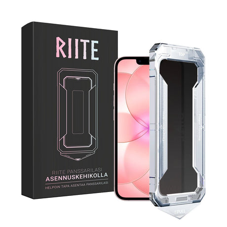 iPhone 17e panssarilasi Riite - Asennuskehikolla, Privacy – Riite | Asennuskehikko_Privacy