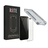 iPhone Essentials - Kirkas panssarilasi, kameransuoja & MagSafe - kuori – Riite | Asennuskehikko_Privacy