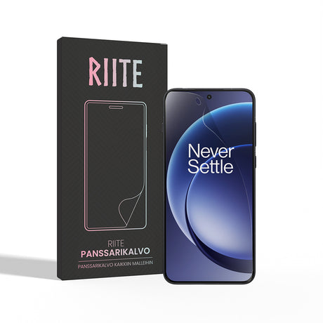 Riite Extreme panssarikalvo OnePlus 15R:lle – kirkas, hero-kuva
