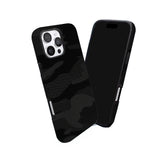 Riite – Musta camo iPhone 14 Plus -kuori sivuprofiilista – ohut, kevyt ja korotetut reunat